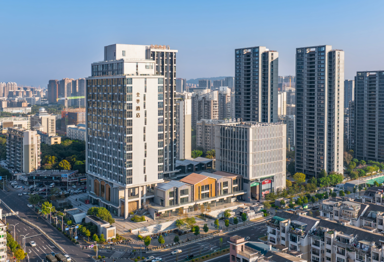 福州地铁金山站上盖综合体实景
